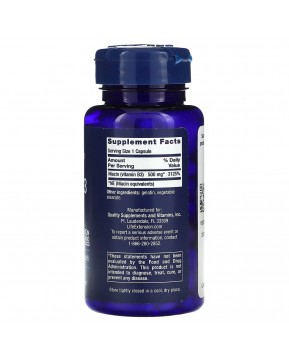 Life Extension, витамин B3 (ниацин), 500 мг, 100 капсул